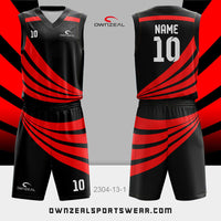 Customized Sublimation Basketball Uniform 075