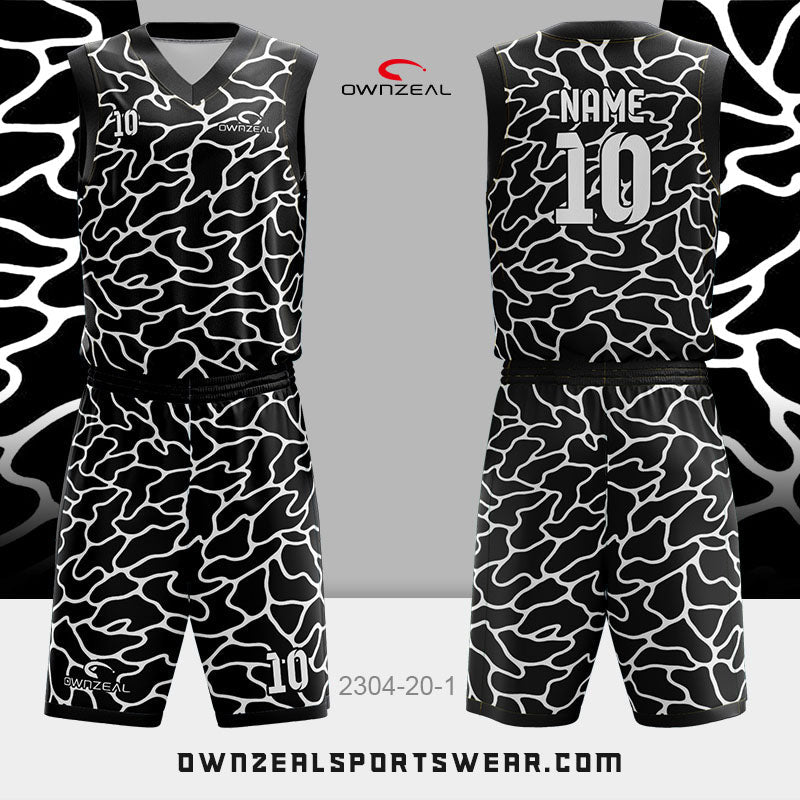 Customized Sublimation Basketball Uniform 079