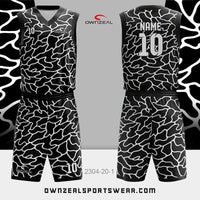 Customized Sublimation Basketball Uniform 079