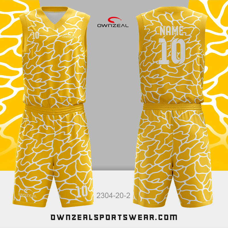 Customized Sublimation Basketball Uniform 080