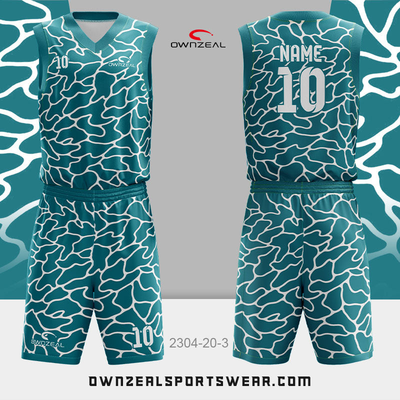Customized Sublimation Basketball Uniform 081
