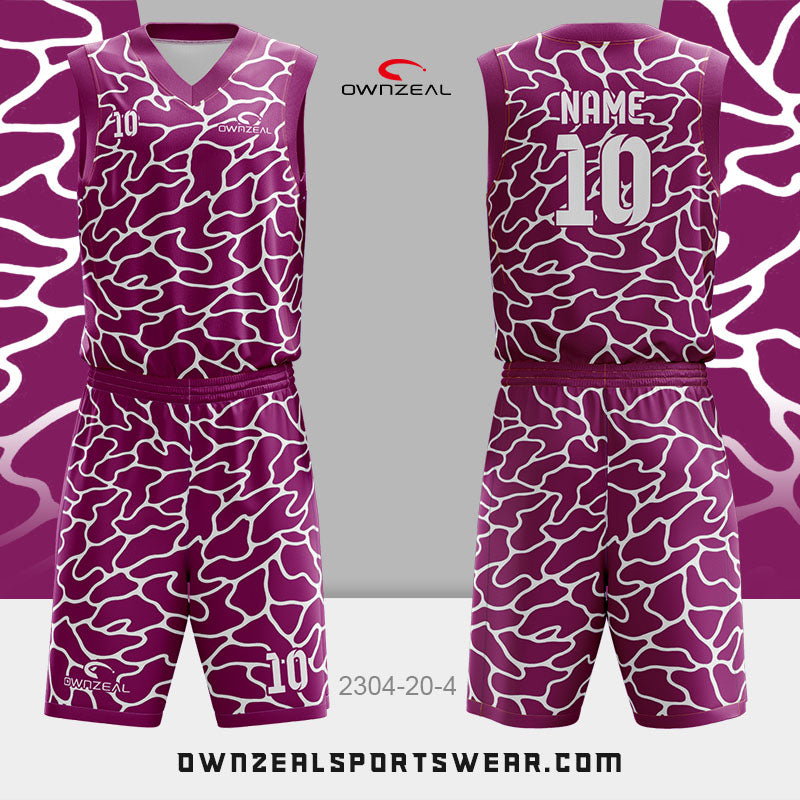 Customized Sublimation Basketball Uniform 082