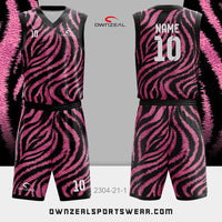 Customized Sublimation Basketball Uniform 083