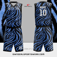 Customized Sublimation Basketball Uniform 084