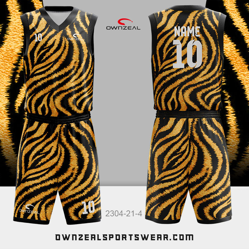 Customized Sublimation Basketball Uniform 086