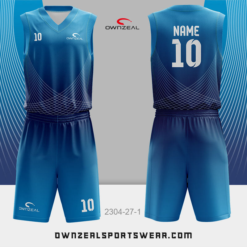 Customized Sublimation Basketball Uniform 087