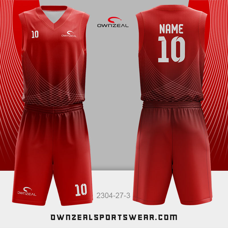 Customized Sublimation Basketball Uniform 089