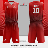 Customized Sublimation Basketball Uniform 089