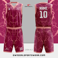 Customized Sublimation Basketball Uniform 064