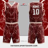 Customized Sublimation Basketball Uniform 065