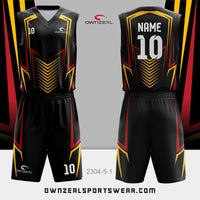 Customized Sublimation Basketball Uniform 067