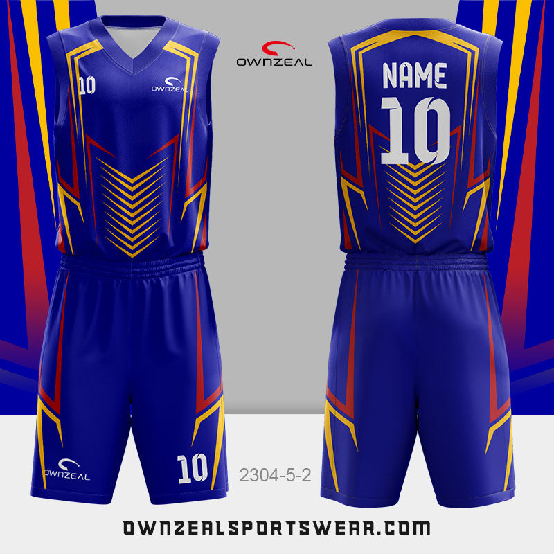 Customized Sublimation Basketball Uniform 068