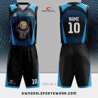Customized Sublimation Basketball Uniform 114