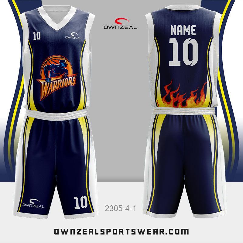 Customized Sublimation Basketball Uniform 091