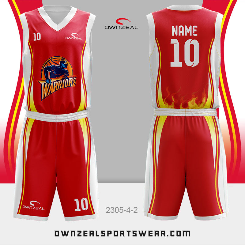 Customized Sublimation Basketball Uniform 092