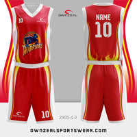 Customized Sublimation Basketball Uniform 092