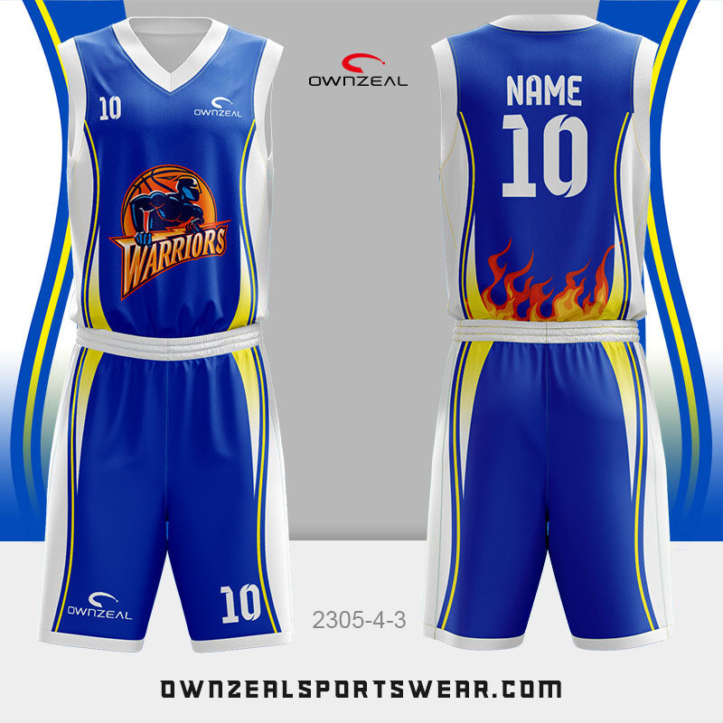 Customized Sublimation Basketball Uniform 093