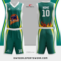 Customized Sublimation Basketball Uniform 094