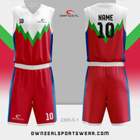 Customized Sublimation Basketball Uniform 095