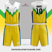 Customized Sublimation Basketball Uniform 096