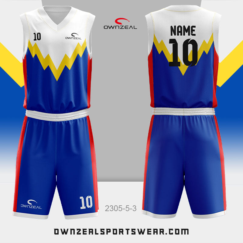 Customized Sublimation Basketball Uniform 097