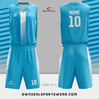 Customized Sublimation Basketball Uniform 123