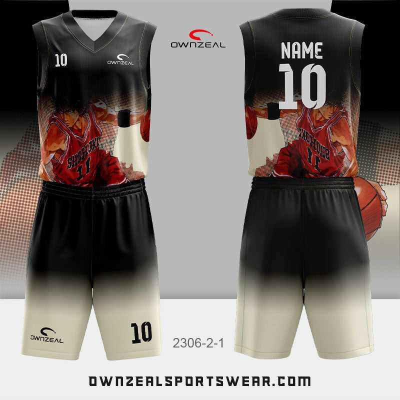 Customized Sublimation Basketball Uniform 115