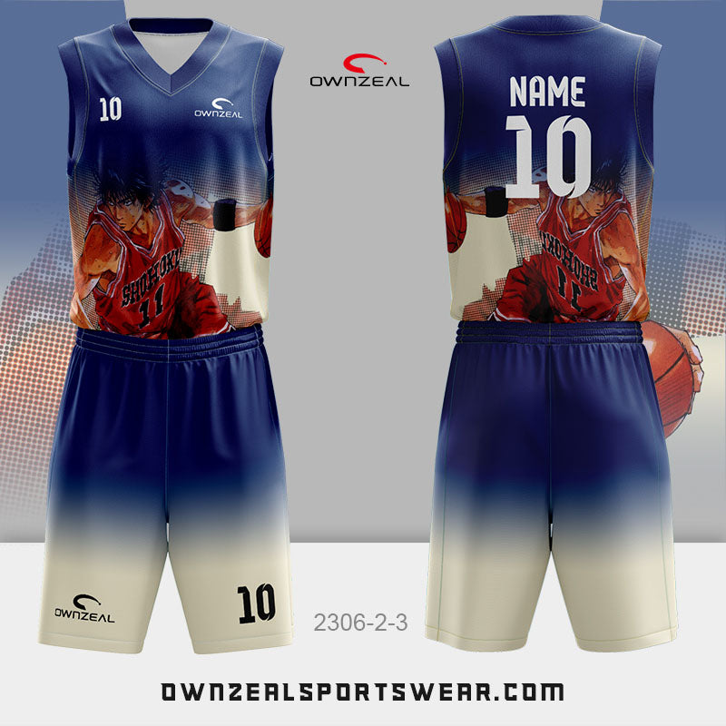 Customized Sublimation Basketball Uniform 117