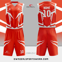 Customized Sublimation Basketball Uniform 128
