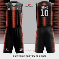 Customized Sublimation Basketball Uniform 132