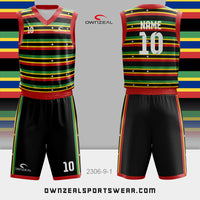 Customized Sublimation Basketball Uniform 119
