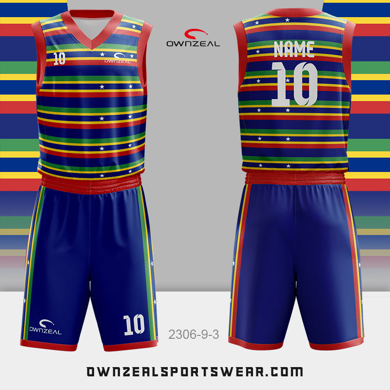 Customized Sublimation Basketball Uniform 121