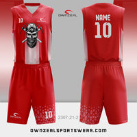Customized Sublimation Basketball Uniform 144