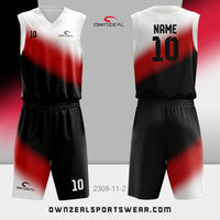 Customized Sublimation Basketball Uniform 156