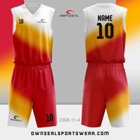 Customized Sublimation Basketball Uniform 158