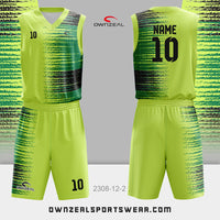 Customized Sublimation Basketball Uniform 160