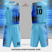 Customized Sublimation Basketball Uniform 161