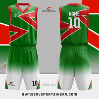 Customized Sublimation Basketball Uniform 163