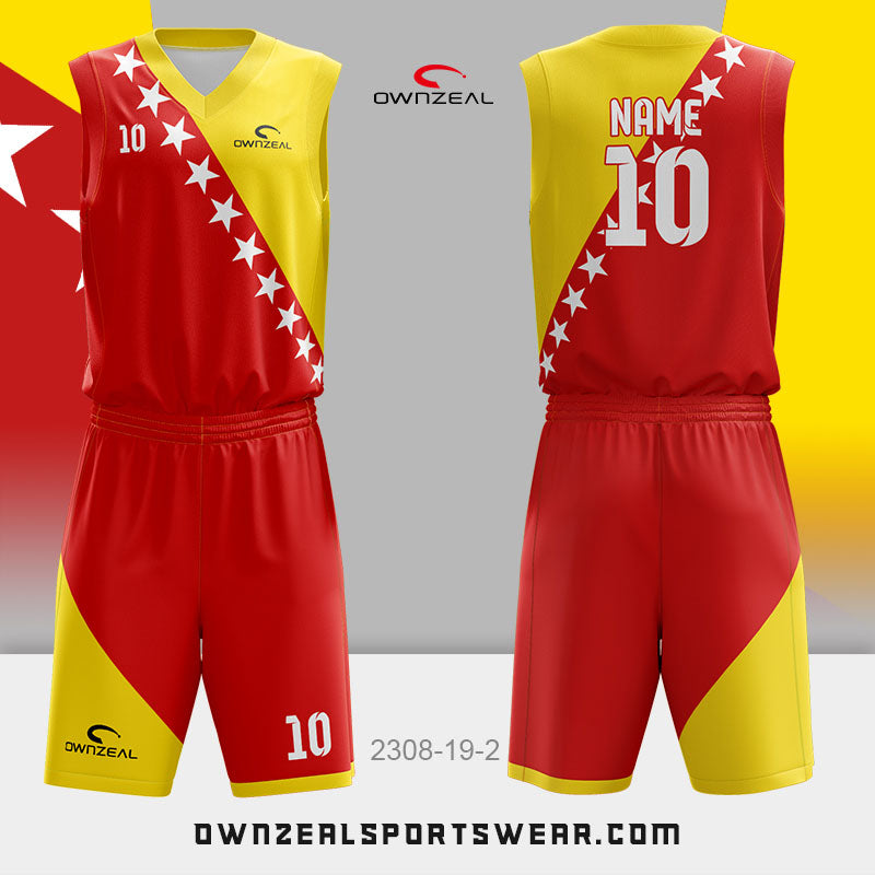 Customized Sublimation Basketball Uniform 168