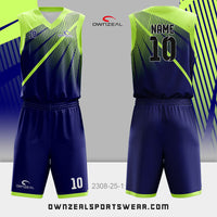 Customized Sublimation Basketball Uniform 171