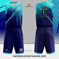 Customized Sublimation Basketball Uniform 174