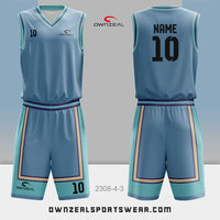 Customized Sublimation Basketball Uniform 153