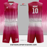 Customized Sublimation Basketball Uniform 177