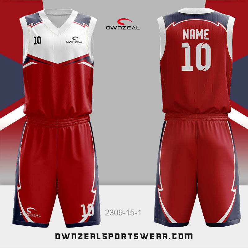 Customized Sublimation Basketball Uniform 183