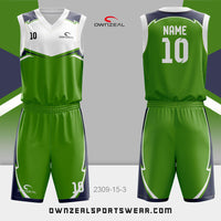 Customized Sublimation Basketball Uniform 185