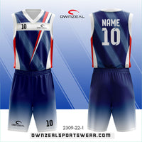Customized Sublimation Basketball Uniform 187