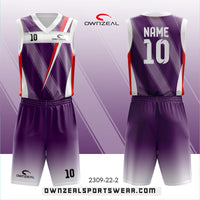 Customized Sublimation Basketball Uniform 188