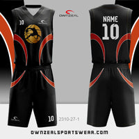 Customized Sublimation Basketball Uniform 207