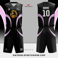 Customized Sublimation Basketball Uniform 208