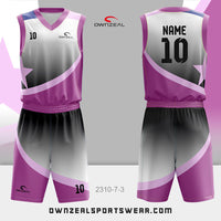 Customized Sublimation Basketball Uniform 201